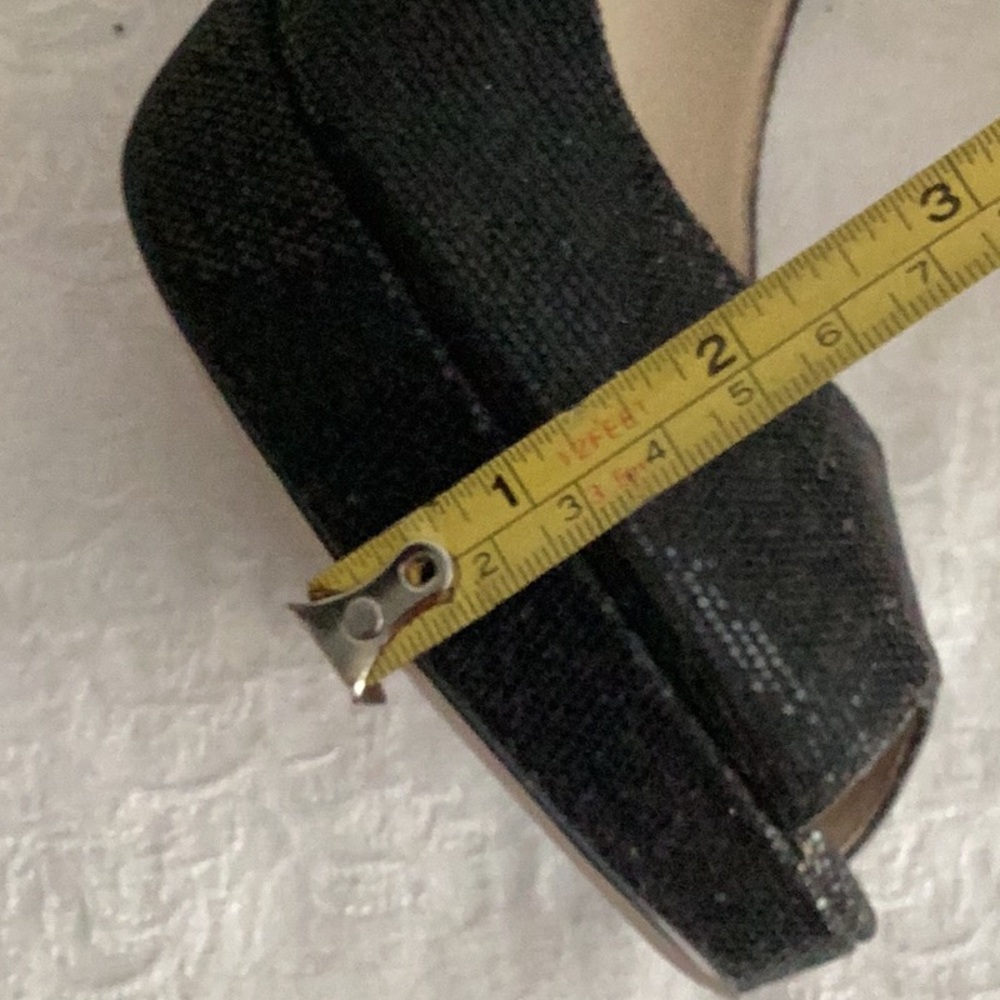 Michael Kors Black Open-Toe High Heel Pumps - Picture 9 of 9
